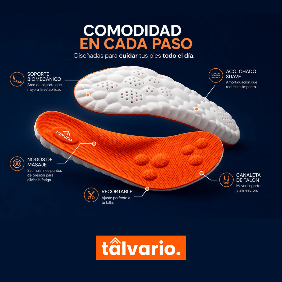 StepCloud™ - Plantillas de Confort